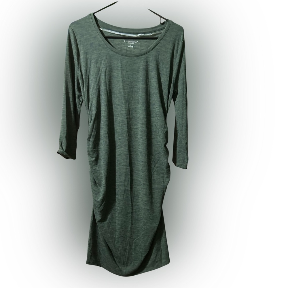 Liz Lange Maternity Olive Dress